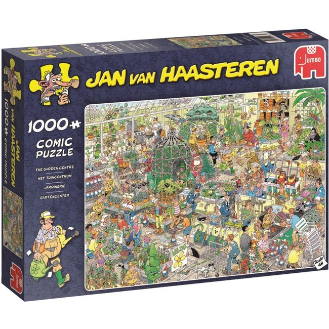 Jan van Haasteren - El Centro de Jardinería Puzzle 1000 piezas