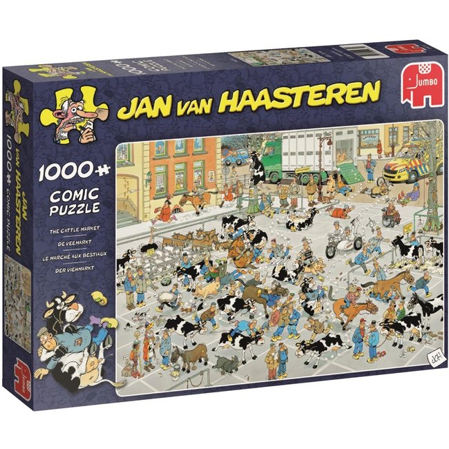 Jan van Haasteren - Das Viehmarkt-Puzzle 1000 Teile