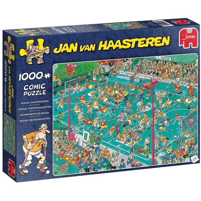 Jan van Haasteren – Hockey Kampioenschappen Puzzel 1000 Stukjes