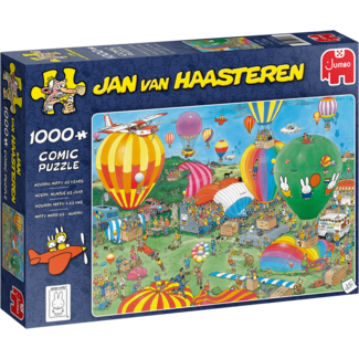 Jumbo Jan van Haasteren - Hooray Miffy 65 años Puzzle 1000 Piezas