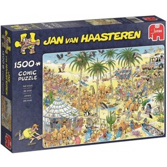 Jumbo Jan van Haasteren - L'Oasis Puzzle 1500 pièces
