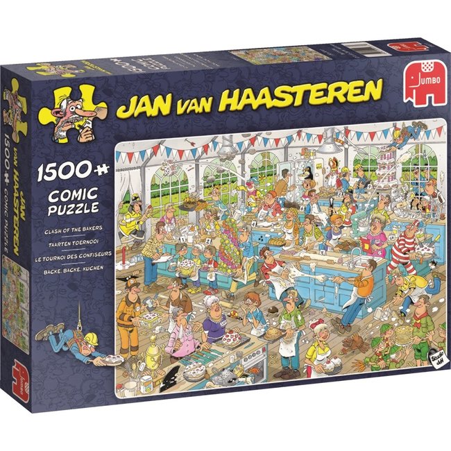 Jan van Haasteren – Taarten Toernooi Puzzel 1500 Stukjes