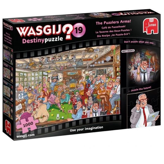 Jumbo Wasgij Destiny 19 Cafe the Puzzle Corner Puzzle 1000 pièces