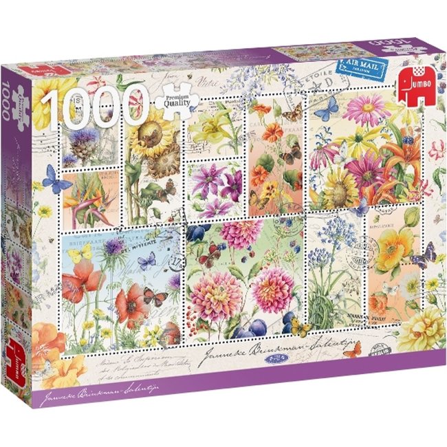 Janneke Brinkman Puzzel Zomerbloemen 1000 Stukjes