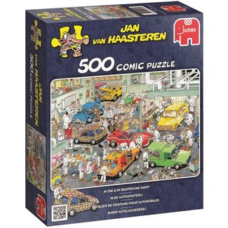Jumbo Jan van Haasteren - Puzzle 500 pezzi nel reparto verniciatura auto