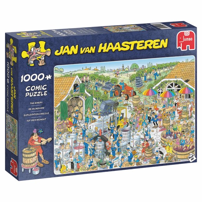 Jan van Haasteren - El viñedo Puzzle 1000 piezas