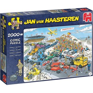 Jumbo Puzzle Jan van Haasteren - Fórmula 1 La Salida 2000 Piezas