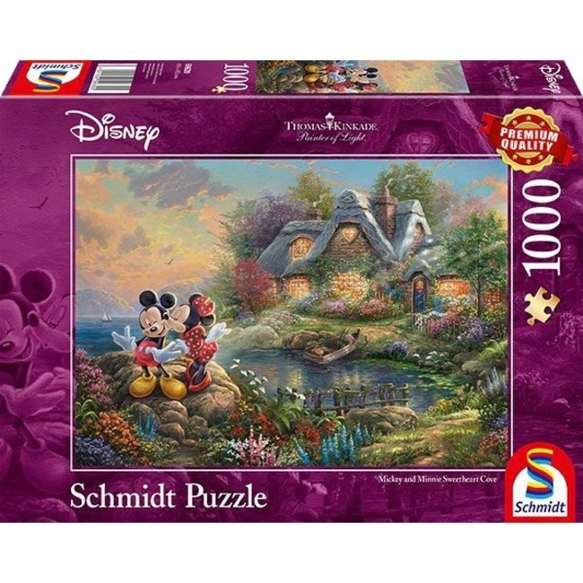Puzzle Disney Mickey e Minnie 1000 pezzi