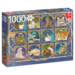 Jumbo Puzzle dell'oroscopo dei gatti di Francien 1000 pezzi