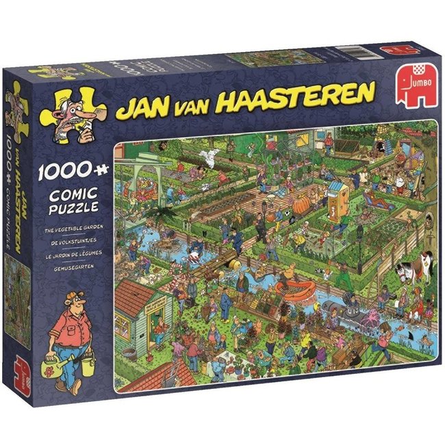 Jan van Haasteren - Los jardines de la cocina Puzzle 1000 piezas