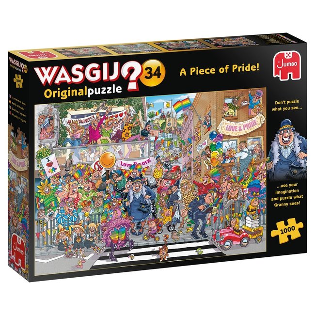 Jumbo Wasgij Original 34 Ein Stück vom Stolz Puzzle 1000 Teile