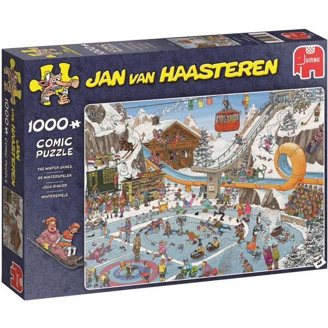 Jan van Haasteren – De Winterspelen Puzzel 1000 Stukjes