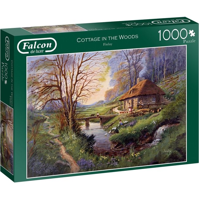 Cottage in the Woods Puzzel 1000 Stukjes