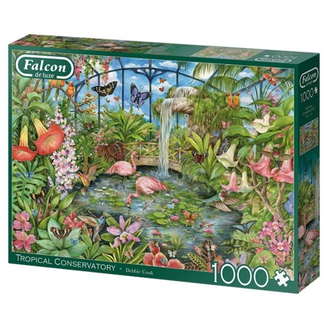 Falcon Tropischer Wintergarten Puzzle 1000 Teile