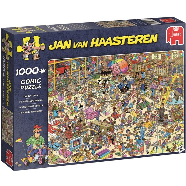 Jan van Haasteren - Le magasin de jouets Puzzle 1000 pièces