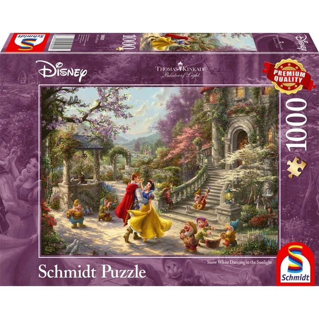 Disney Snow White Puzzle Pieces 1000