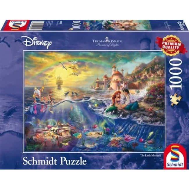 Schmidt Puzzle Disney Little Mermaid Puzzle 1000 Pieces