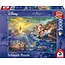 Schmidt Puzzle Puzzel Disney Kleine Zeemeermin 1000 Stukjes