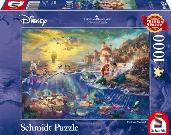 Puzzel Disney Kleine Zeemeermin 1000 Stukjes