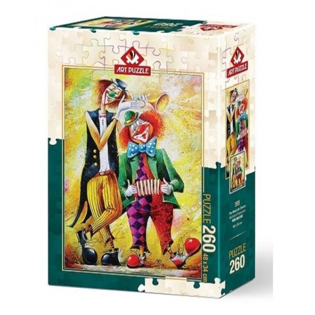 Art Puzzle Der Musiker Clowns Puzzle 260 Teile