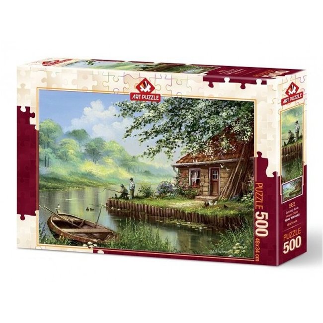 Art Puzzle Anzuelo de noche Puzzle 500 piezas