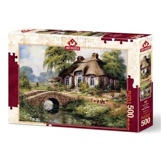 Art Puzzle Green Village 500 Puzzle Pieces