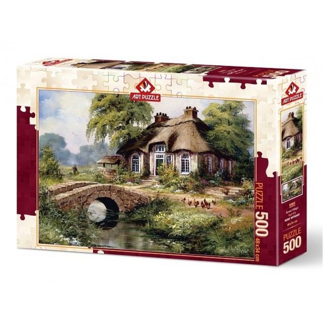 Art Puzzle Grünes Dorf Puzzle 500 Teile