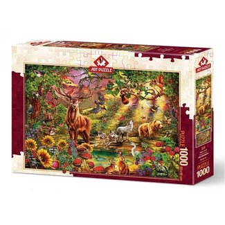 Art Puzzle Puzzle della foresta magica 1000 pezzi