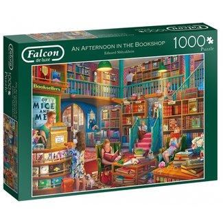 Falcon An Afternoon in the Bookshop Puzzel 1000 Stukjes