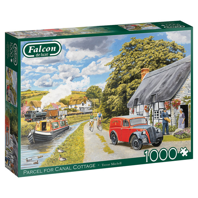 Pacco per il puzzle Canal Cottage 1000 pezzi