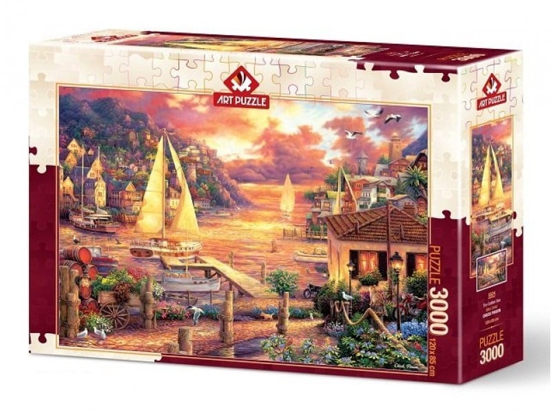 The Golden Sea Puzzel 3000 Stukjes