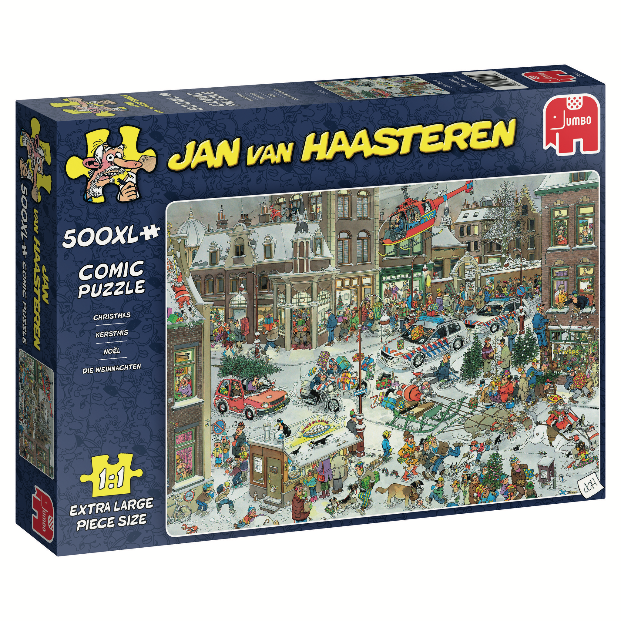 Jan van Haasteren - Kerstmis Puzzel 500 XL Stukjes