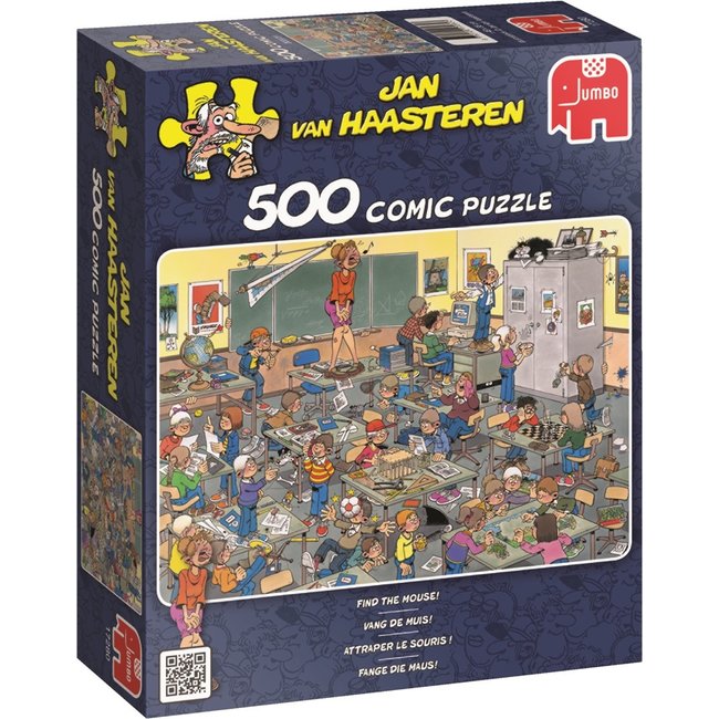 Jan van Haasteren - Atrapa al ratón Puzzle 500 piezas