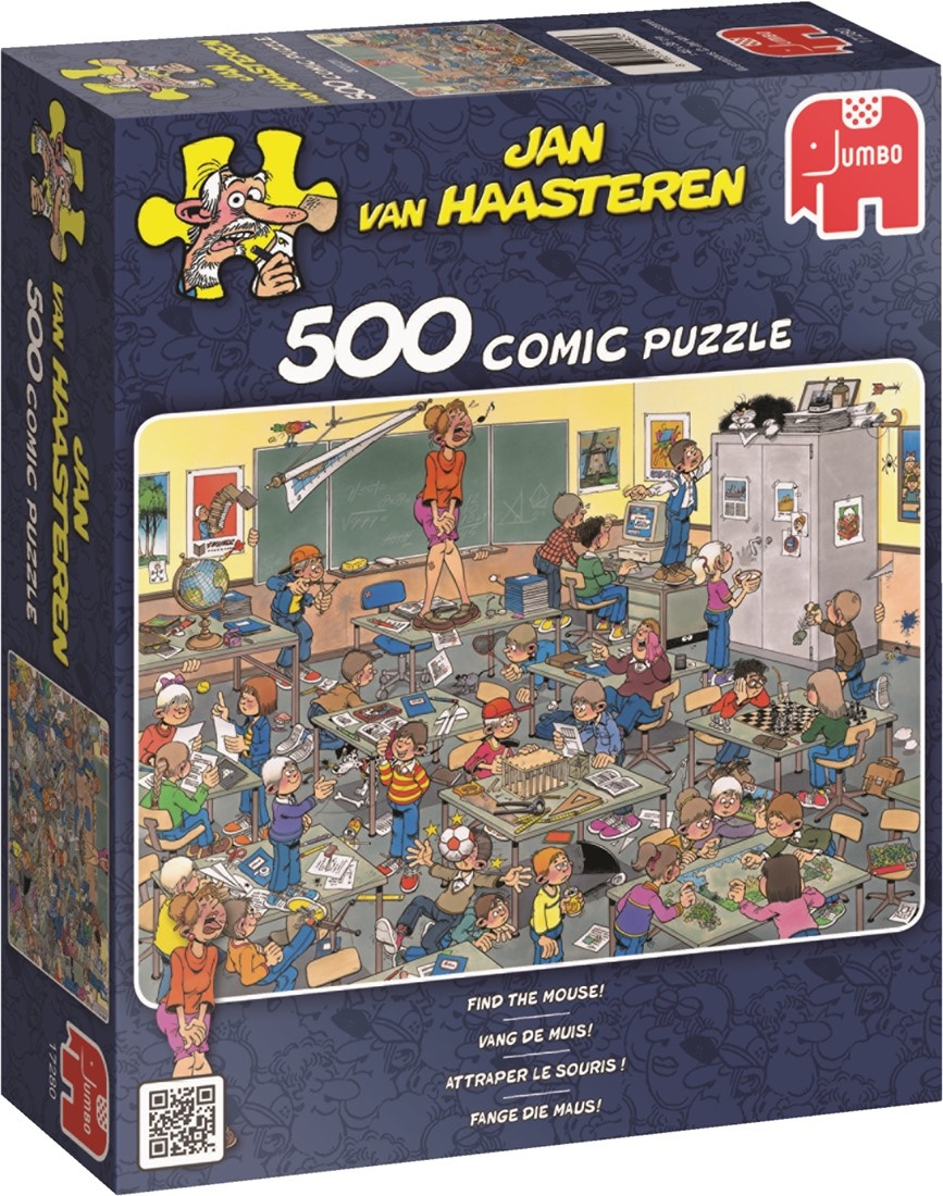Jan van Haasteren -Vang de Muis Puzzel 500 Stukjes
