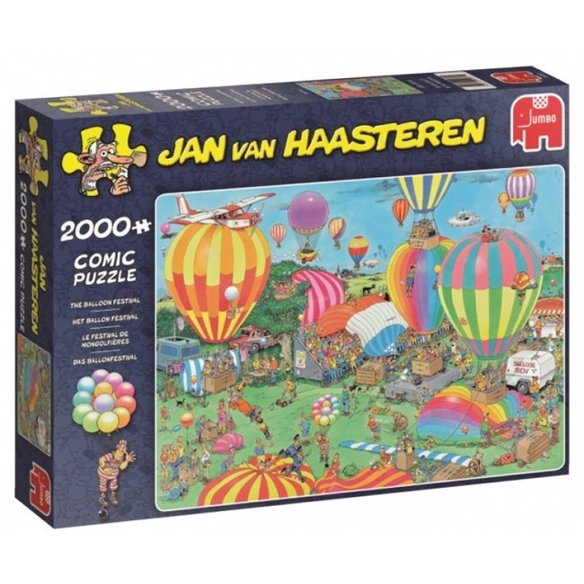 Jan van Haasteren - Festival de globos Puzzle 2000 piezas