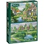 Falcon Riverside Cottages Puzzle 2x 500 Teile