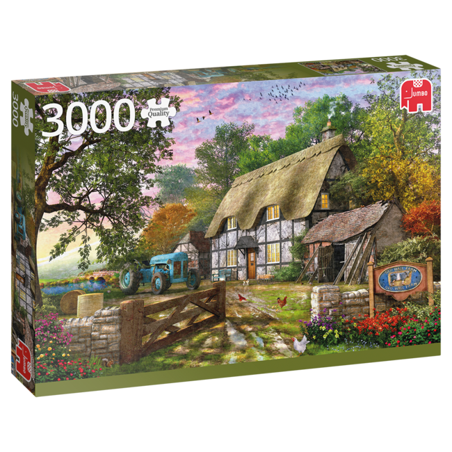 Falcon Puzzle 3000 pezzi del cottage del contadino