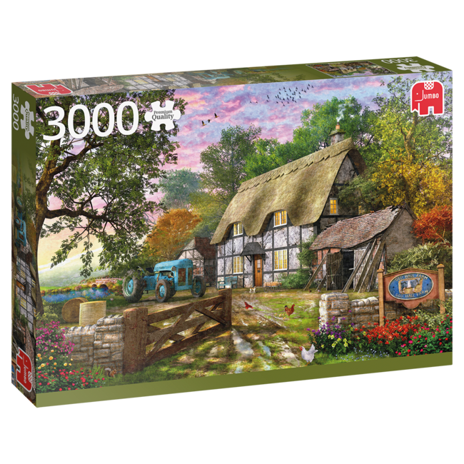 Puzzle 3000 pièces - La maison du fermier