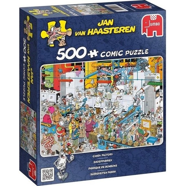 Jan van Haasteren Jan van Haasteren - Candy Factory Puzzle 500 Pieces