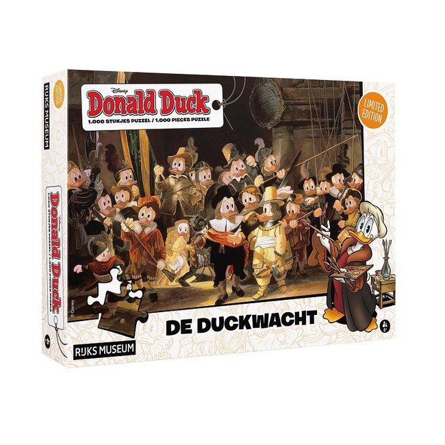 Donald Duck De Duckwacht Puzzel 1000 Stukjes