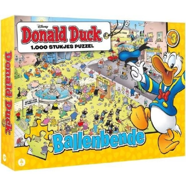 Donald Duck Ballenbende Puzzel 1000 Stukjes