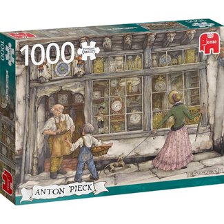 Jumbo Puzzel Anton Pieck Klokkenwinkel 1000 Stukjes