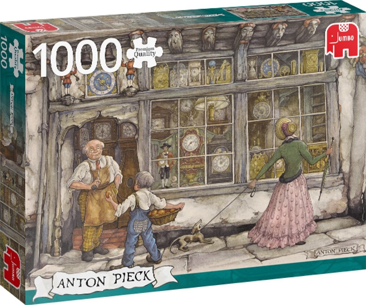 Puzzel Anton Pieck Klokkenwinkel 1000 Stukjes