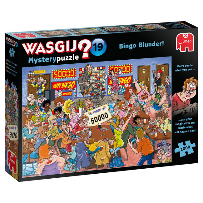 Wasgij Misterio 19 ¡Engaño en el Bingo! 1000 piezas