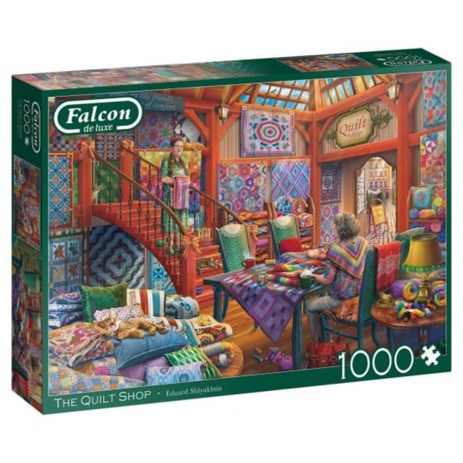Falcon The Quilt Shop Puzzle 1000 piezas