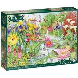 Falcon Concours de fleurs : le jardin d'eau Puzzle 1000 pièces