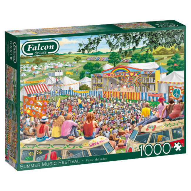 Sommer-Musikfestival-Puzzle 1000 Teile