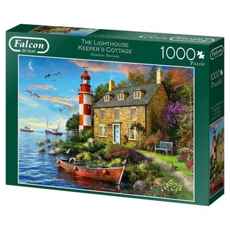 Falcon Puzzle 1000 pezzi del cottage del guardiano del faro