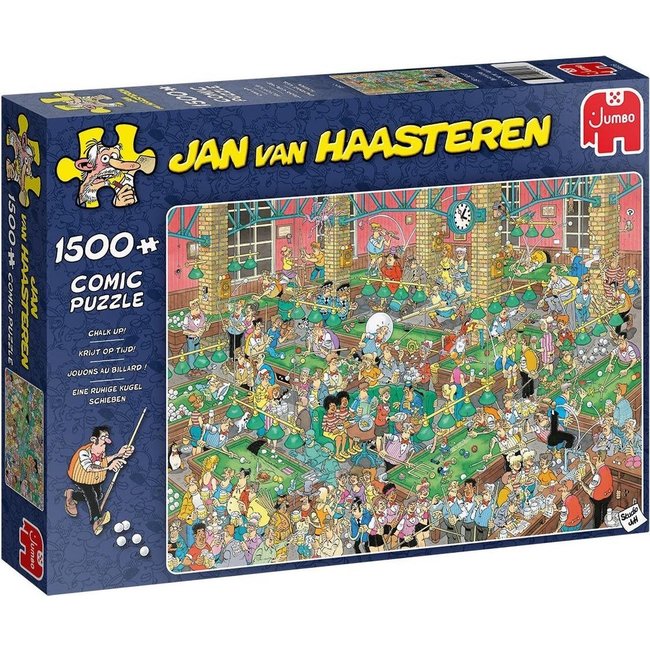 Jan van Haasteren Puzzel – Krijt op tijd! 1500 Stukjes