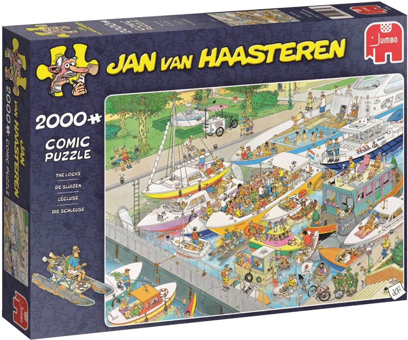 Jan van Haasteren - De Sluizen Puzzel 2000 Stukjes